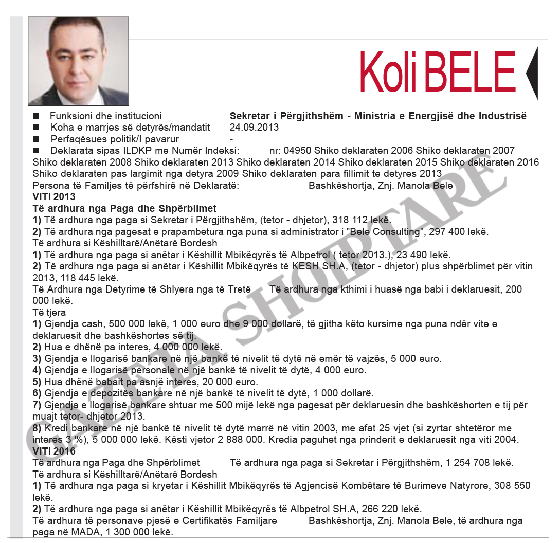 FOTO GALERI/ Zyrtarët e lartë nëpër ministri, milionerë dhe deri në nëntëpunësime – Ja pronat dhe llogaritë bankare