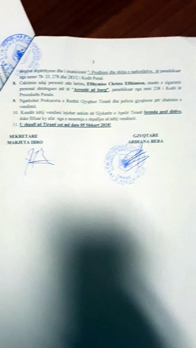 VENDIMI/ Vrasja e Devi Kasmit, Gjykata e Tiranës vendos që të mos kenë kontakte mes vrasësit dhe dëshmitarit