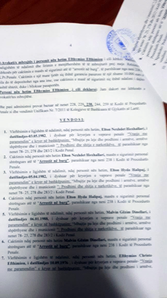 VENDIMI/ Vrasja e Devi Kasmit, Gjykata e Tiranës vendos që të mos kenë kontakte mes vrasësit dhe dëshmitarit