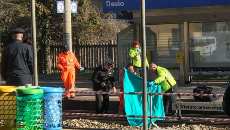 FOTO & VIDEO GALERI/ Itali, shqiptari i jep fund jetës, duke ju hedhur përpara trenit