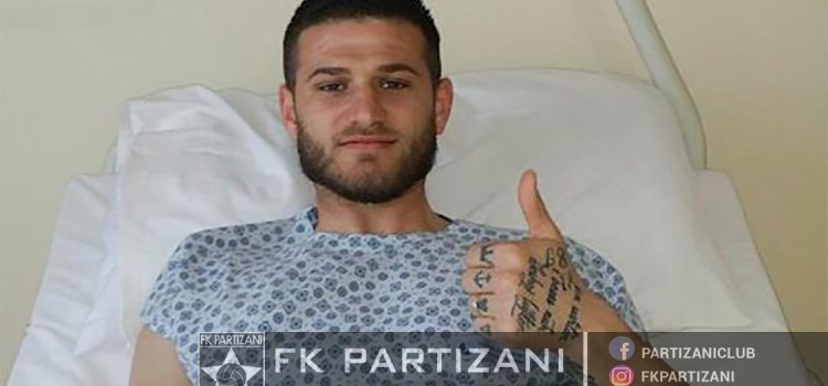 Operohet një lojtar kyc i Partizanit një ditë para ndeshjes