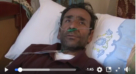 VIDEO/I kanë hequr ndihmën ekonomike por i mbaroi oksigjeni gjatë intervistës