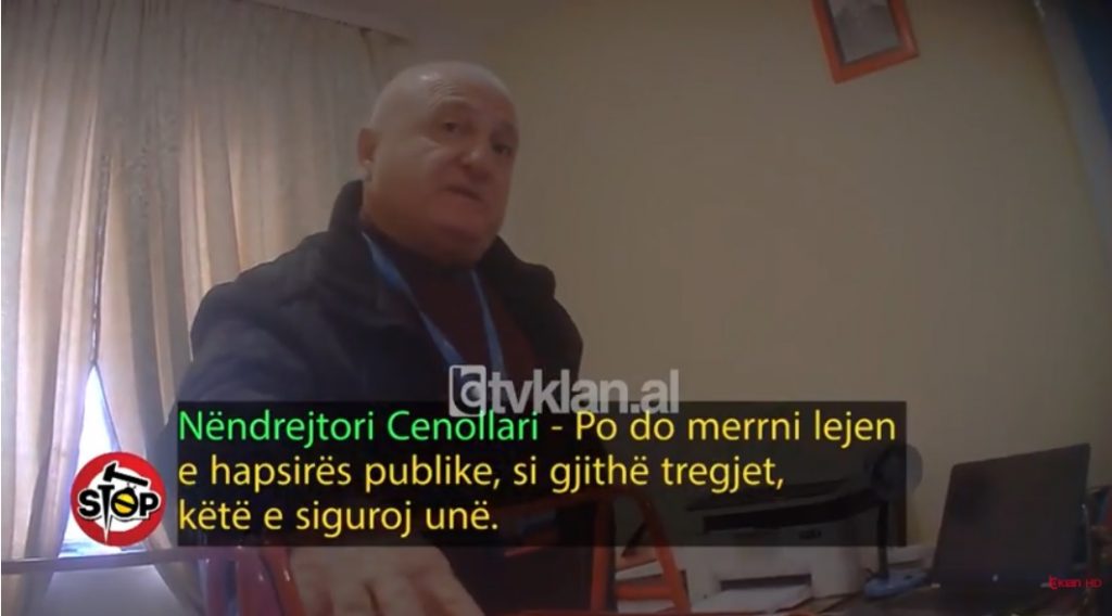 VIDEO SKANDAL/ Zyrtari i bashkisë së Tiranës u merr tregtarëve 500 mijë lekë “kafe për shefin”