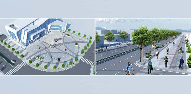 FOTO GALERI/ Kamëz, nisin punimet për ndërtimin e pedonales dhe qendrës së re të qytetit