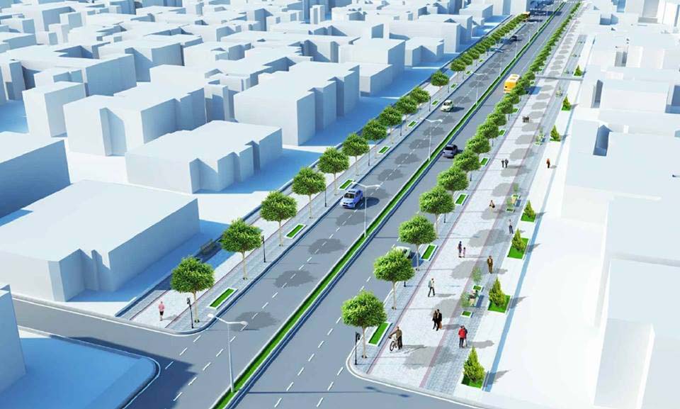 FOTO GALERI/ Kamëz, nisin punimet për ndërtimin e pedonales dhe qendrës së re të qytetit