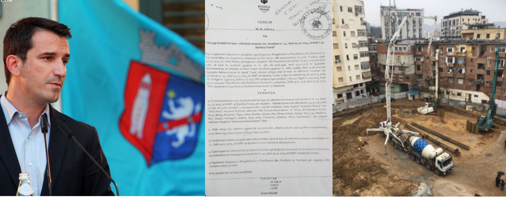SKANDAL & DOKUMENTE/ Ja shembulli si i lëshon lejet e ndërtimit Erion Veliaj