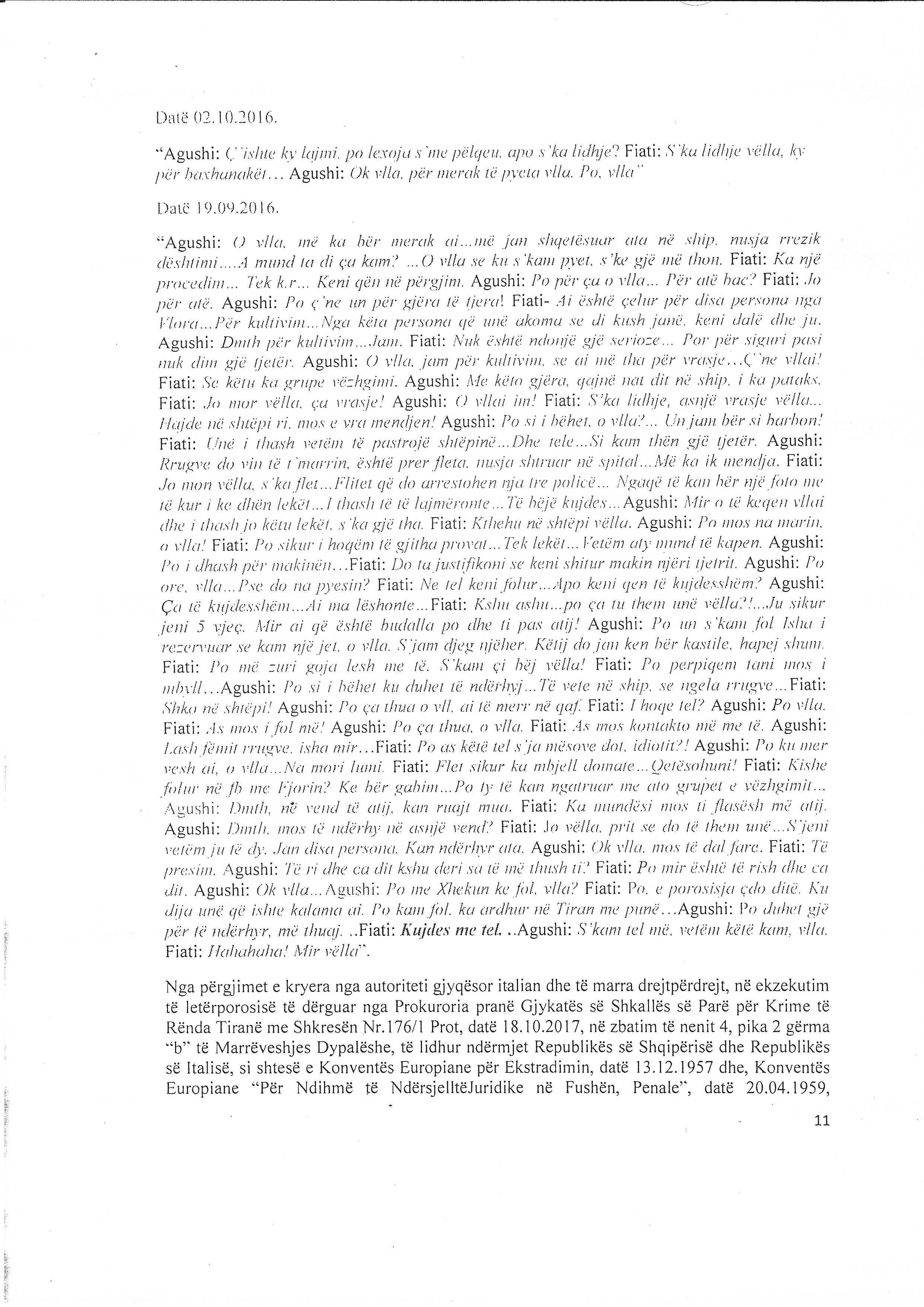 PËRGJIMET/ Zbardhen bisedat e Jaeld Celës, ja si dekonspiroi aksionet e Policsë për llogari të Habilajve