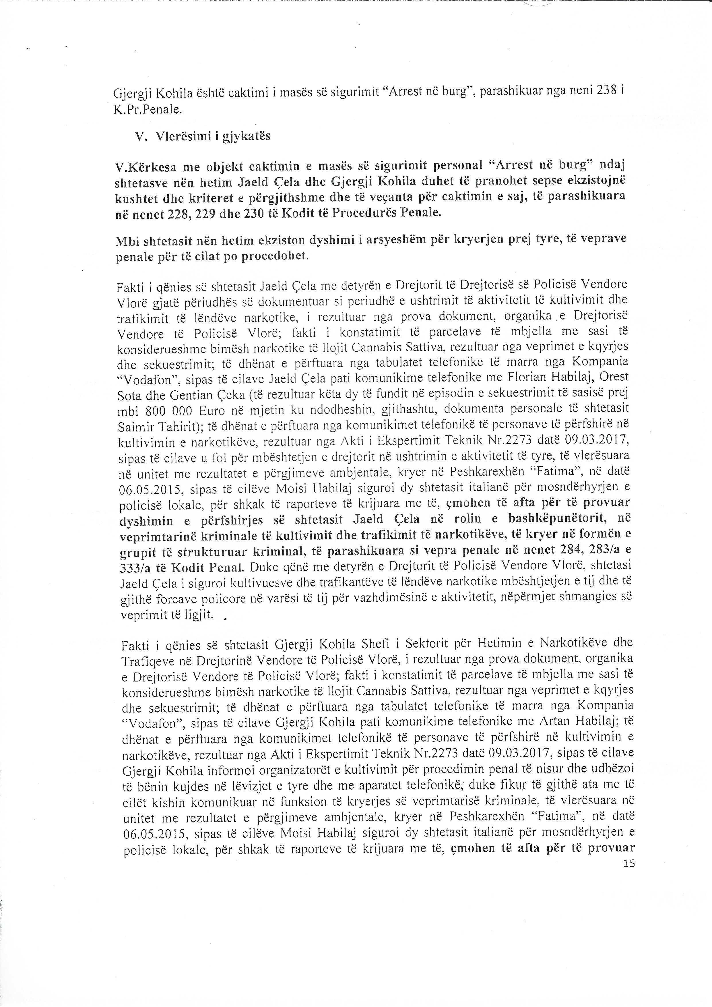 PËRGJIMET/ Zbardhen bisedat e Jaeld Celës, ja si dekonspiroi aksionet e Policsë për llogari të Habilajve