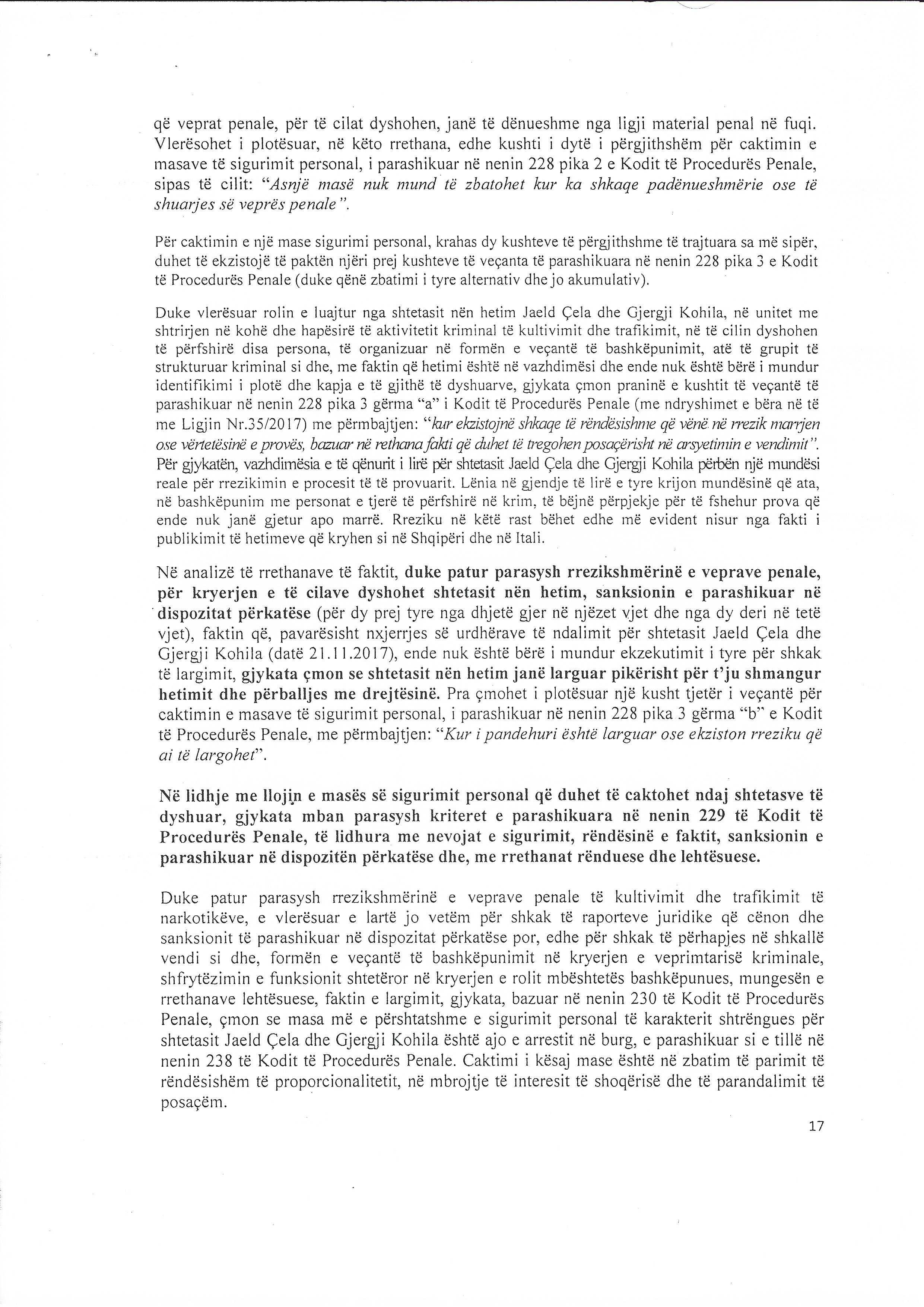 PËRGJIMET/ Zbardhen bisedat e Jaeld Celës, ja si dekonspiroi aksionet e Policsë për llogari të Habilajve