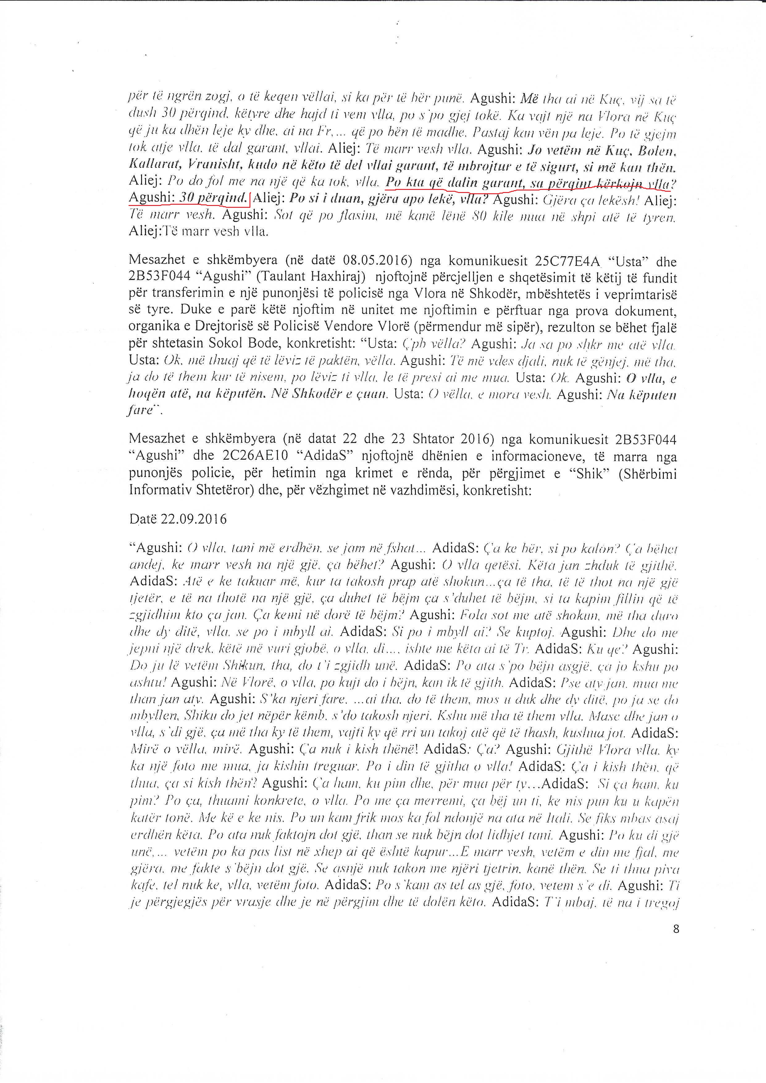 PËRGJIMET/ Zbardhen bisedat e Jaeld Celës, ja si dekonspiroi aksionet e Policsë për llogari të Habilajve