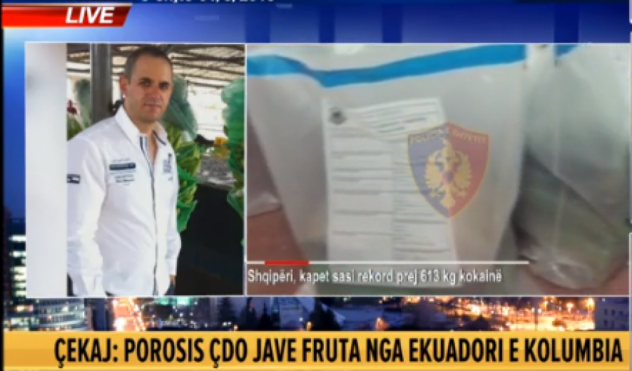 Arben Cekaj flet nga jashte: Jam i pafajshem per kokainen