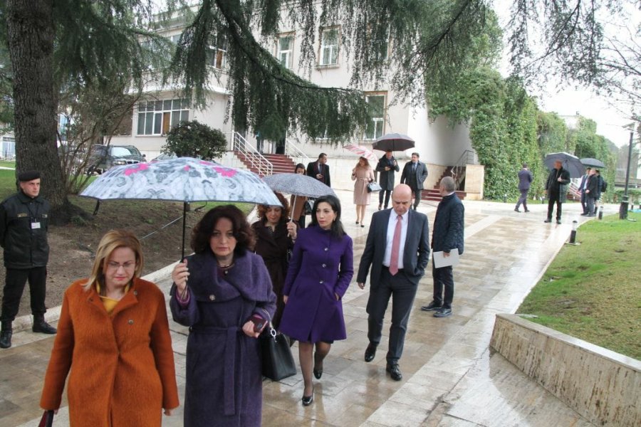 FOTO GALERI/ Kufiri Detar me Greqinë, përfundon takimi i deputetëve me Metën, ja për çfarë diskutuan dhe u dakordësuan