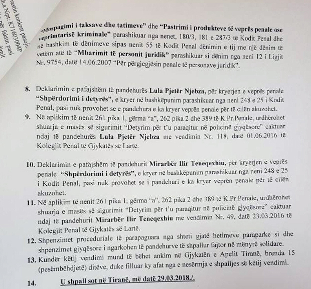 EMRAT & VENDIMI/ Skandali i naftës “virxhin” ja me sa vjet burg u dënua Ardian Xhillari