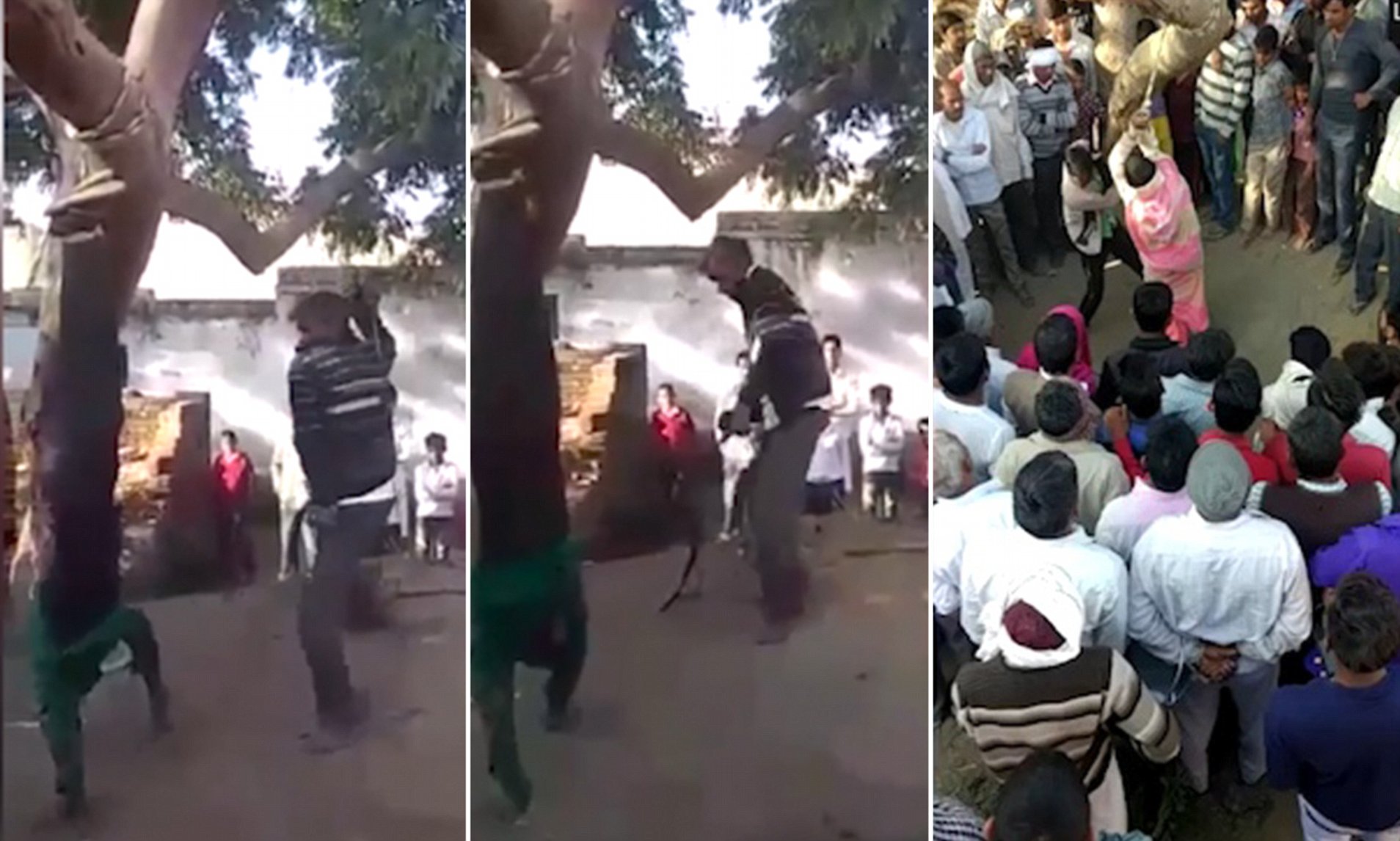 VIDEO/ Kreu marrëdhënie seksuale me një grua të martuar, ja dënimi që morën “tradhtarët”