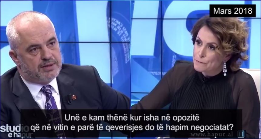 VIDEO/ Edi Rama është nga ata që kur harron s’mban mend – Ai dhe e vërteta nuk kanë lidhje me njëri-tjetrin!