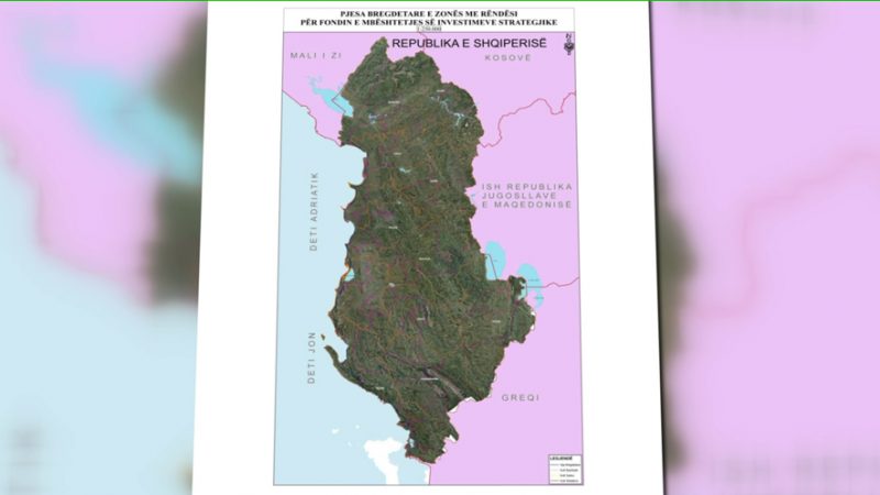 HARTA/ Zbardhe zonat në bregdet që do të preken nga pezullimi i tapive të tokës