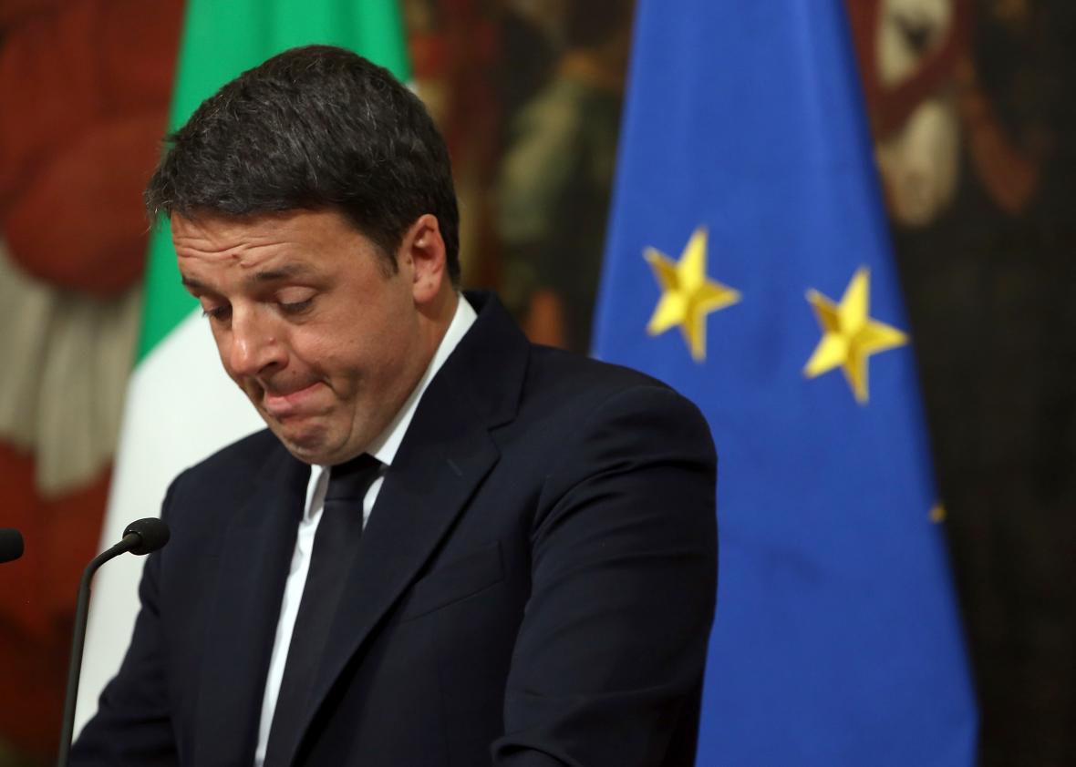 Matteo Renzi jep dorëheqjen nga kreu i së majtës italiane