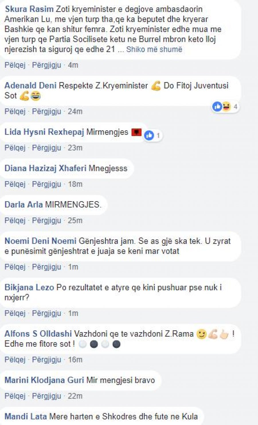 Rama uron “mirëmëngjesi” me hartën e punësimeve në mars dhe merr si përgjigje: Mashtrues, gënjeshtar, budalla…