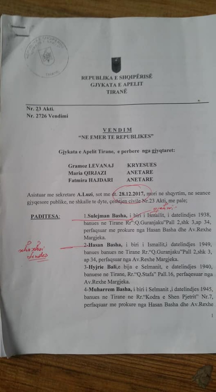 SKANDAL & DOKUMENTE/ Gjykata “ngre të vdekurit nga varri” për të favorizuar vjehrrin e Edi Ramës