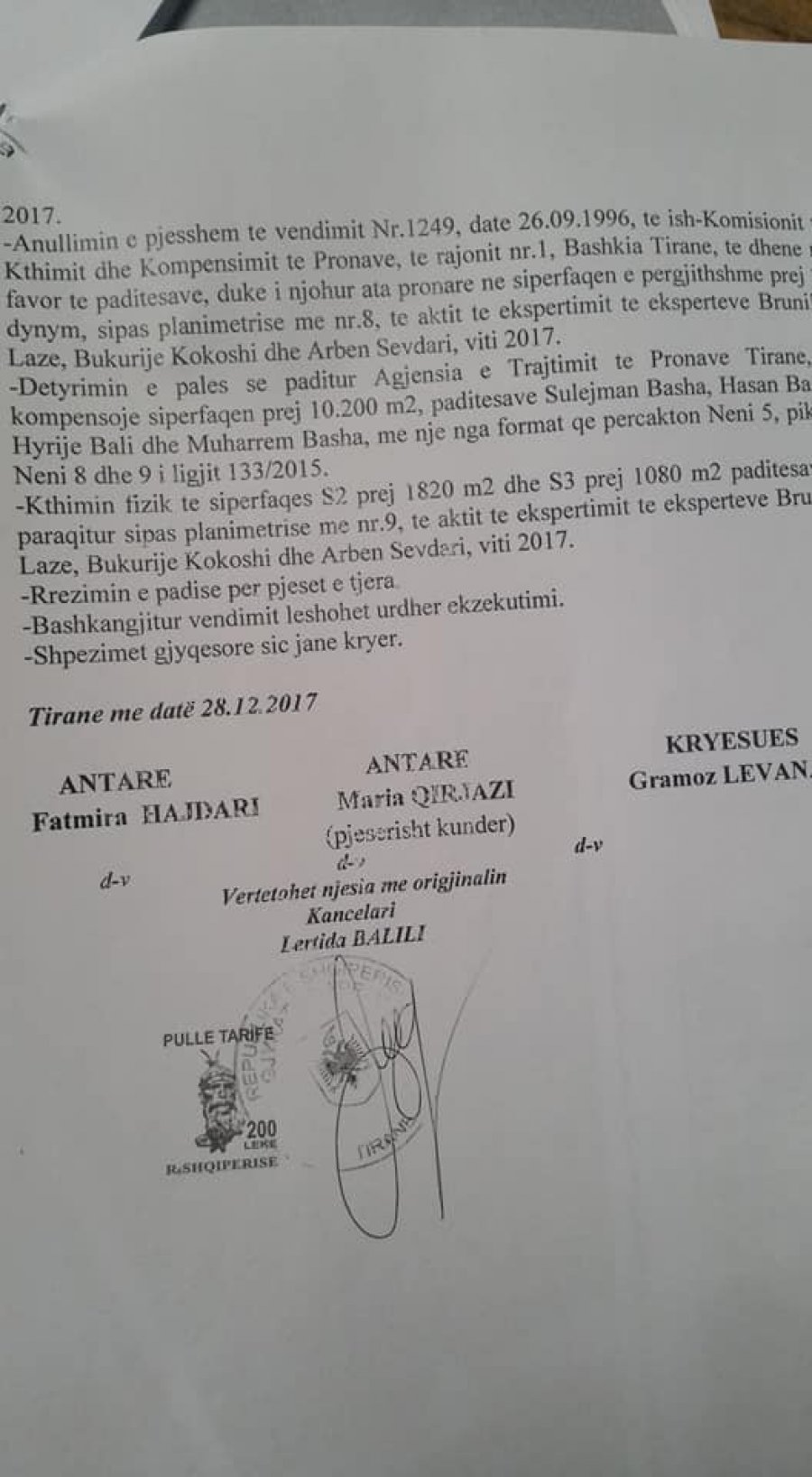 SKANDAL & DOKUMENTE/ Gjykata “ngre të vdekurit nga varri” për të favorizuar vjehrrin e Edi Ramës