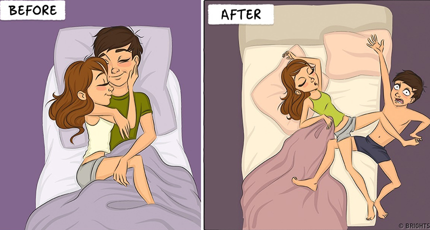 FOTO GALERI/ Jeta para dhe pas martese – Shihni fotot pasi mund të gjeni veten!