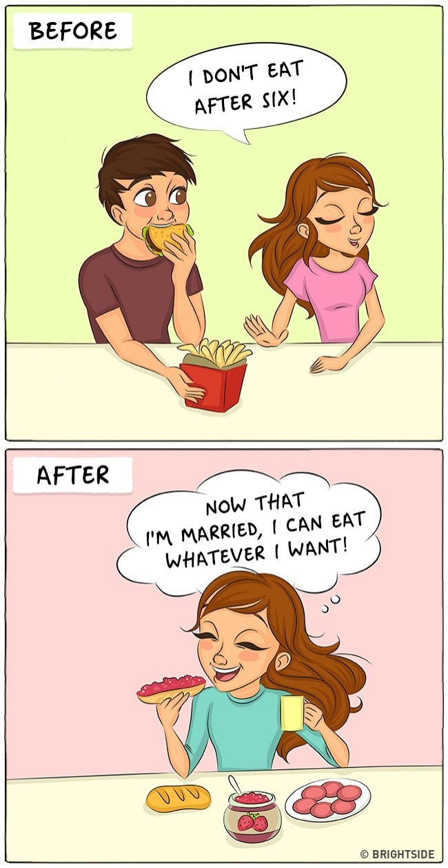 FOTO GALERI/ Jeta para dhe pas martese – Shihni fotot pasi mund të gjeni veten!