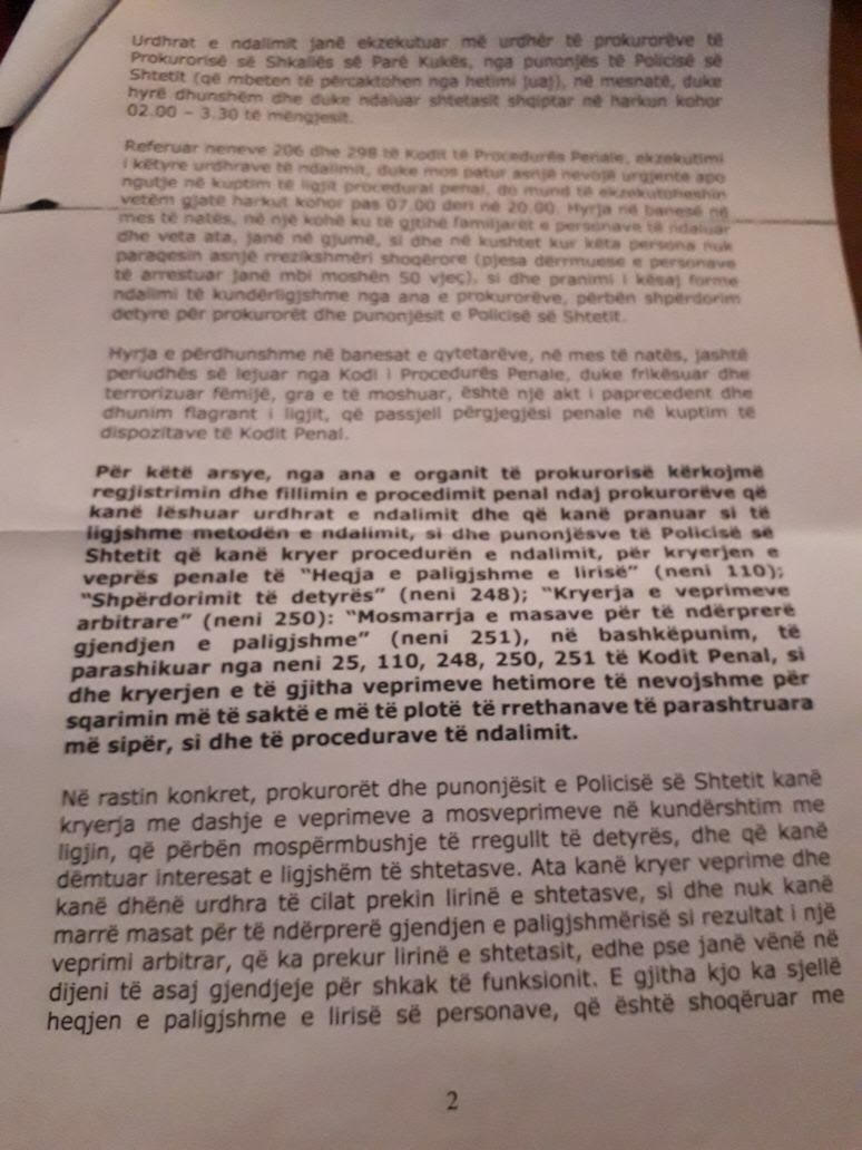 SHKRESA/ Arrestimet e protestuesve, këshilltarët e Kukësit padisin prokurë e policë, ja 4 akuzat
