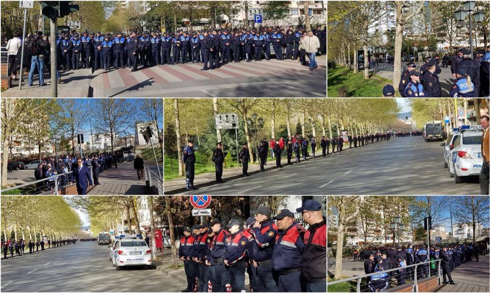 Policia liron të gjithë protestuesit që ndaloi sot