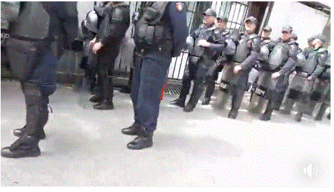 VIDEO/Cilen shkolle tmerruan sot policet e Tiranes