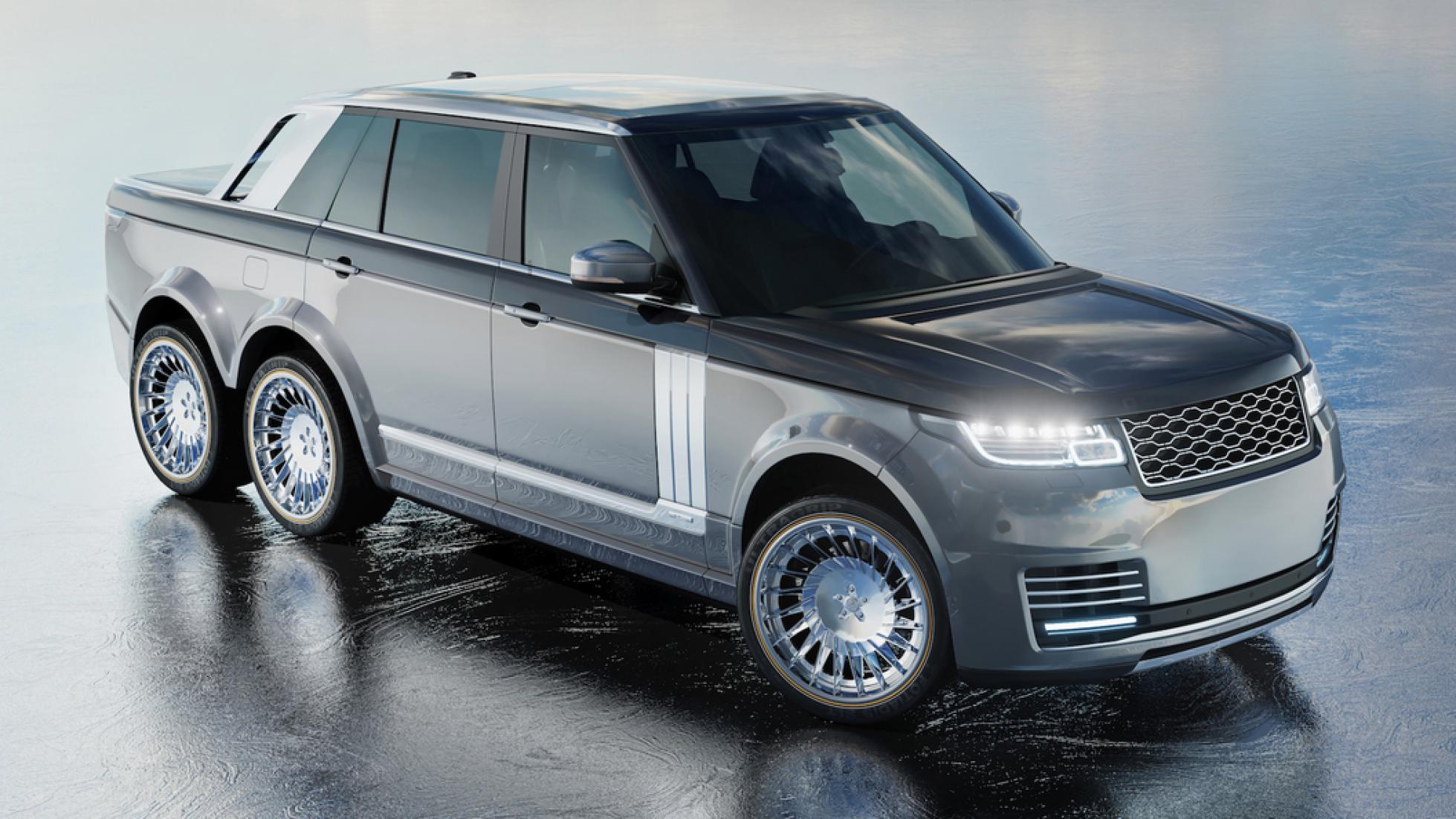 FOTO GALERI/ Revolucioni i Range Rover, dizenjon modelin 6×6