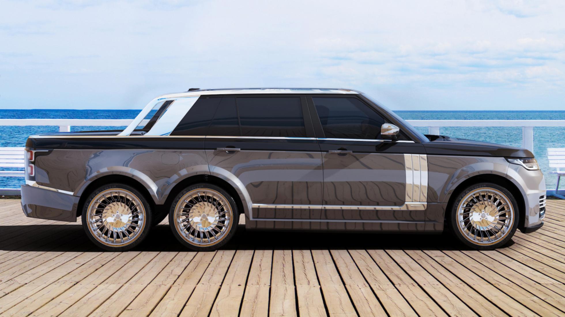FOTO GALERI/ Revolucioni i Range Rover, dizenjon modelin 6×6