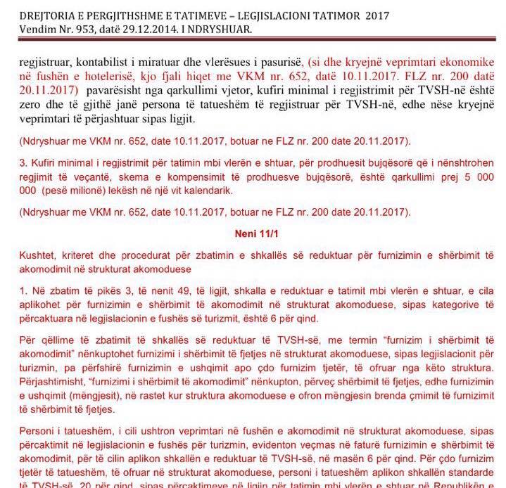 DOKUMENTET/ Zyrtari i lartë tatimor, denoncon mashtrimin e kryeministrit Rama me TVSH-në për biznesin e vogël