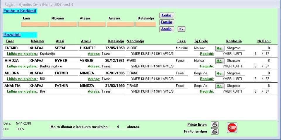 DOKUMENTI/ Vëllai i Fatmir Xhafaj ndërroi emrin, ja çfarë u bë nga Agron…