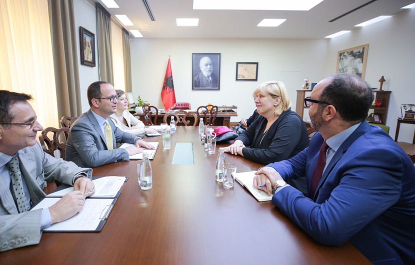 Të drejtat e njeriut, Bushati takohet me Dunja Mijatović