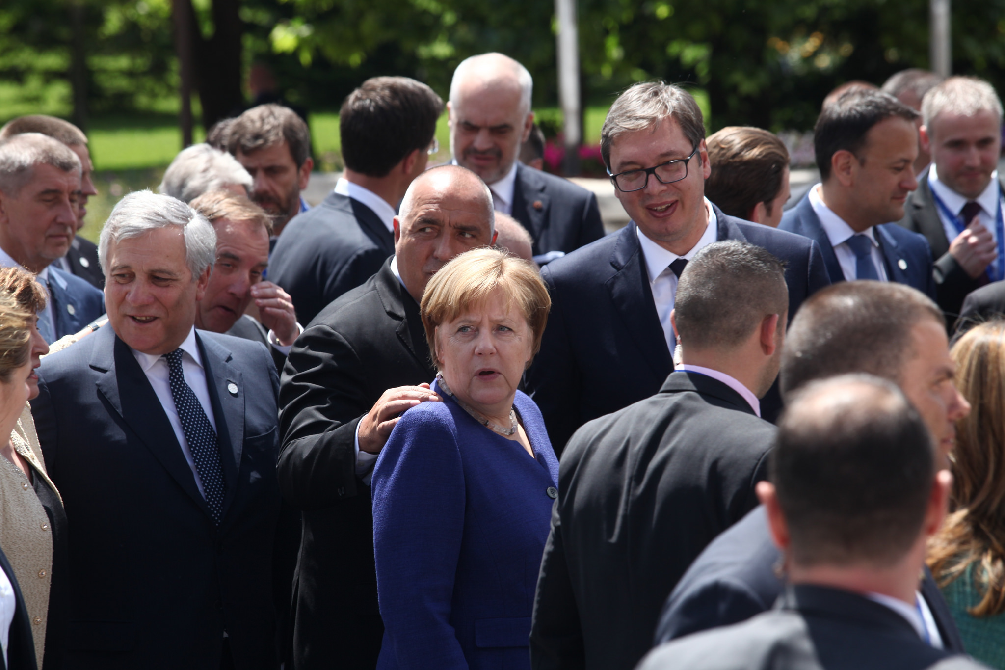 Samiti i Sofjes, Edi Rama ju fshihet gazetarëve