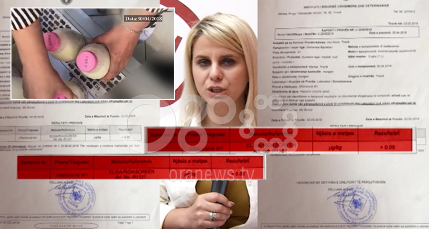 FOTO & VIDEO/Emisioni “BOOM” zbulon skandalin e shitjes së qumështit të skaduar,shkakton kancer te konsumatori