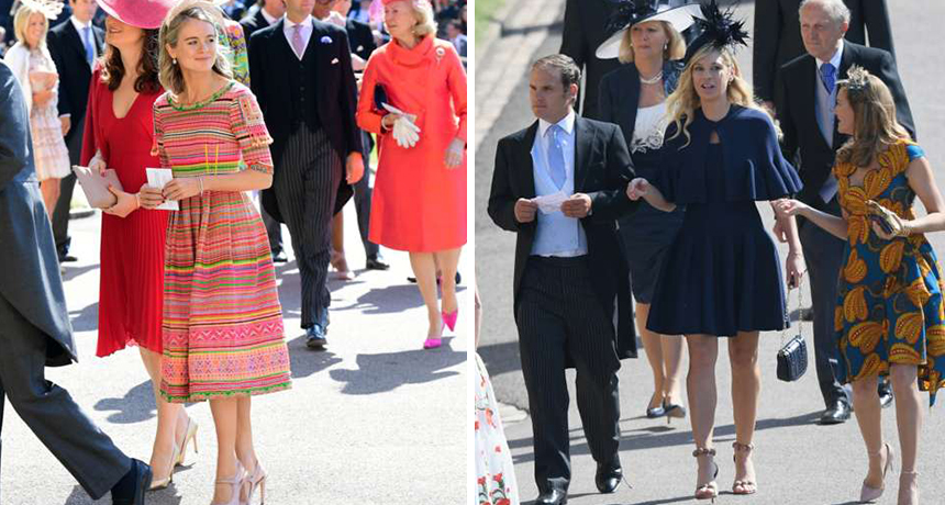 FOTO GALERI/ Në dasmën mbretërore edhe dy ish të dashurat e Princ Harry