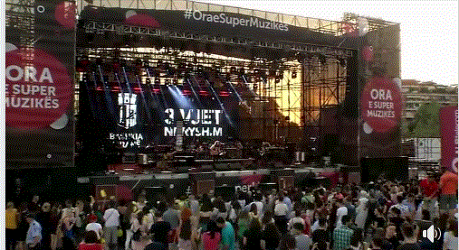 Ermal Meta ndez sheshin Skenderbej, vonon koncertin Veliaj me fjalim