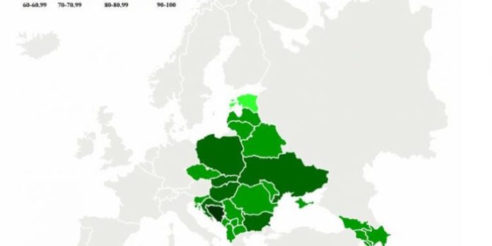 TABELA/ Shqipëria e komplikuar edhe në biznes,  zbret 3 pozicione në “Emerging Europe”