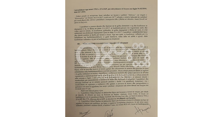 RRËFIMI & MARRËVESHJA / Mikel Shallari: Si dhe pse u ekzekutua Artan Cuku