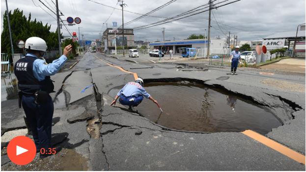 VIDEO/ Tërmeti 6.1 ballë trondit Japoninë