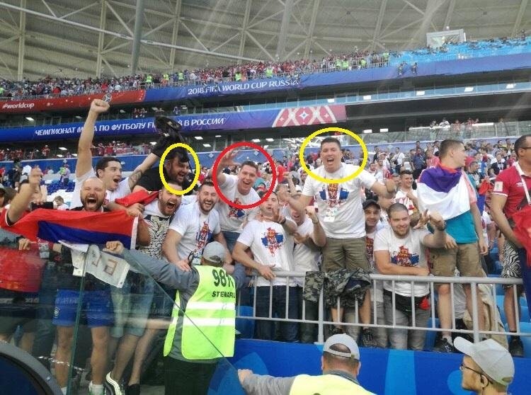 FOTO/Djali i Vucic, në shoqërinë e kriminelëve në Rusi