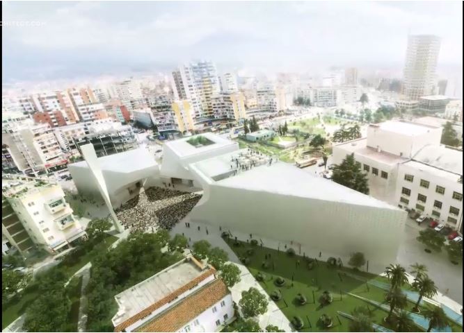 PROJEKTI/Një xhami e re në Tiranë, në hyrje të rrugës së Dibrës, ne projekt edhe 5 shumëkatëshe