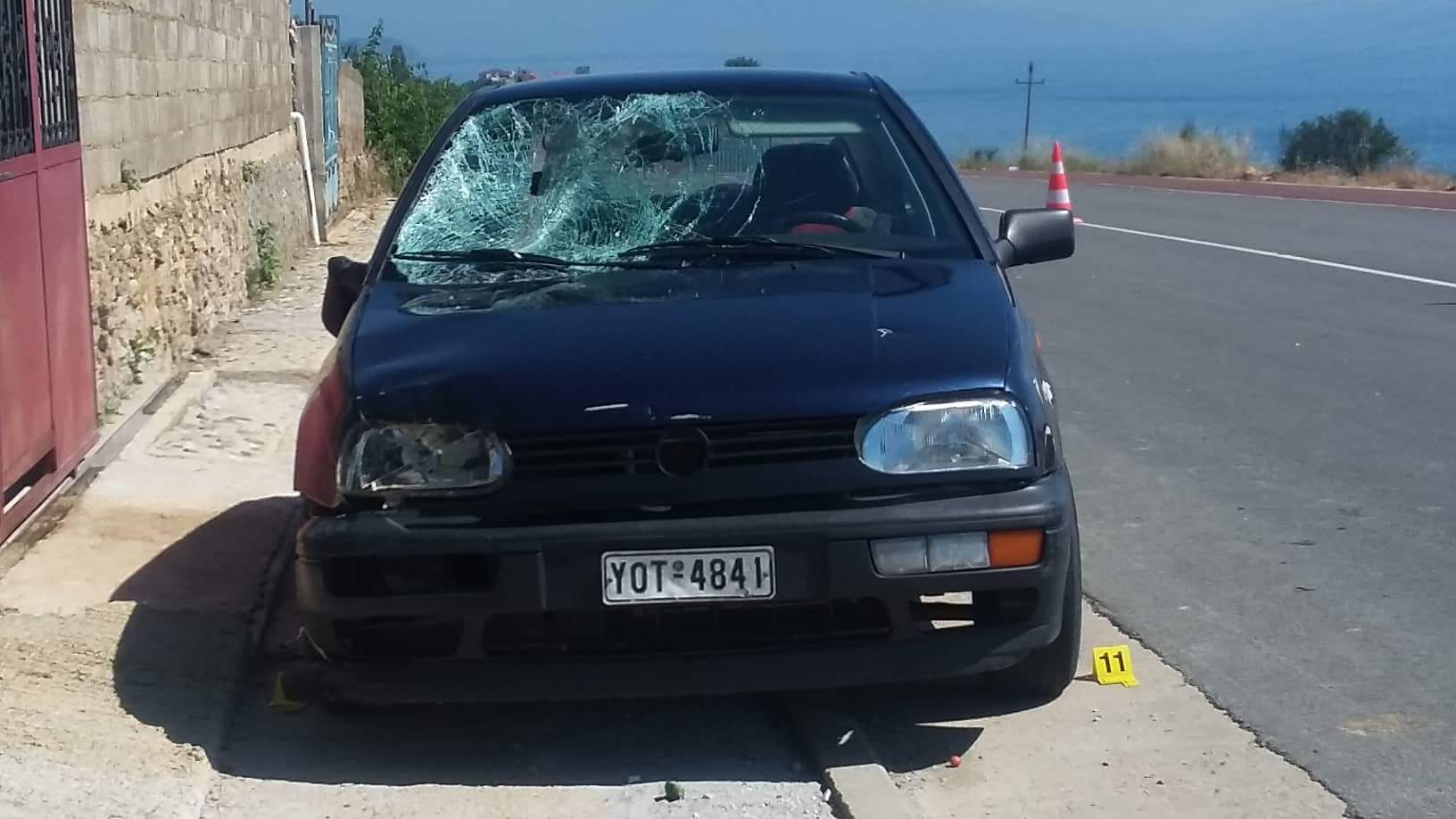 Foto nga aksidenti në Pogradec, vdes këmbësorja