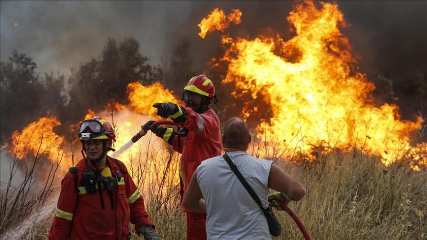 Arrestohen ne Greqi katër të  dyshuar për vënie zjarri