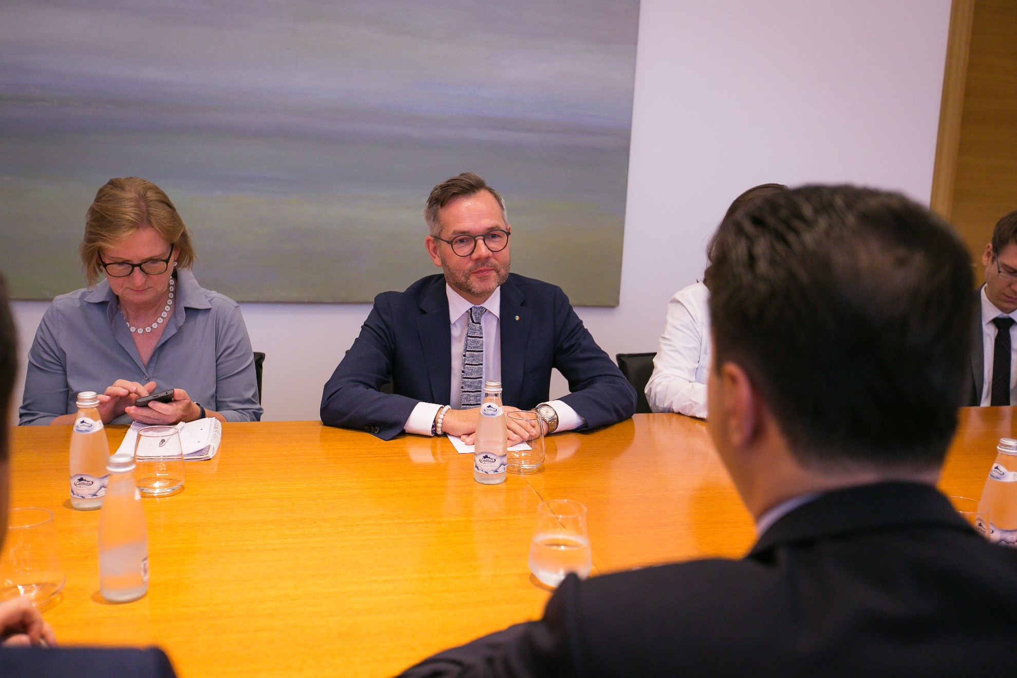 Basha takon ministrin gjerman, diskutime rreth reformës në drejtësi