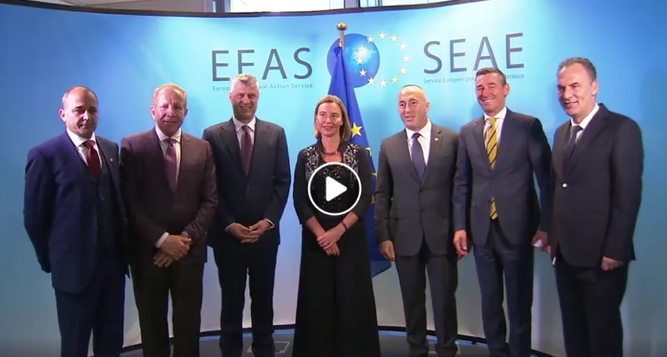 Video/Takimi i delegacionit kosovar me Mogherinin, Kosova plotëson kriteret për vizat