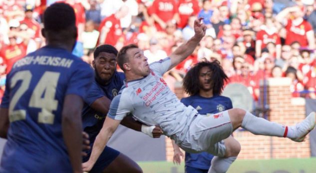 VIDEO/Xherdan Shaqiri bën debutim ëndërrash me Liverpulin, shënon gol me rroveshate