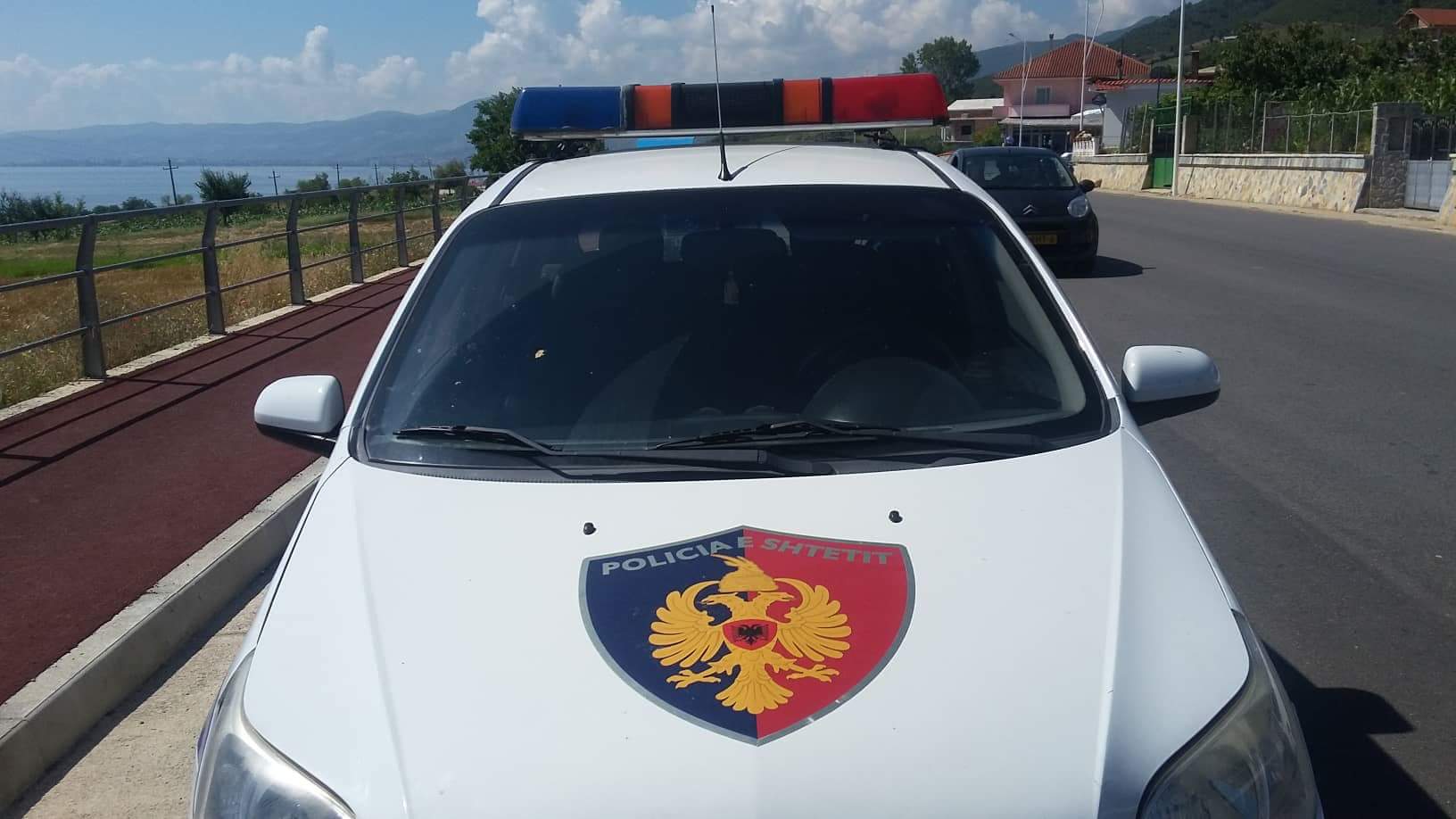 Foto nga aksidenti në Pogradec, vdes këmbësorja