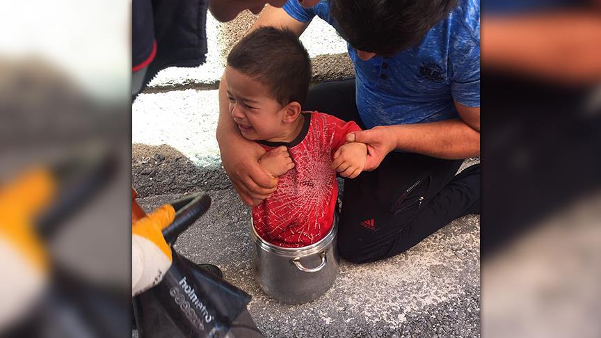 E habitshme, fëmija 2 vjeç ngec në tenxhere me presion